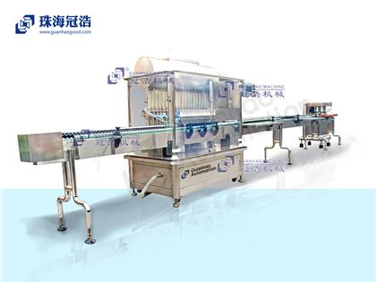 全自動(dòng)灌裝、旋蓋生產(chǎn)線